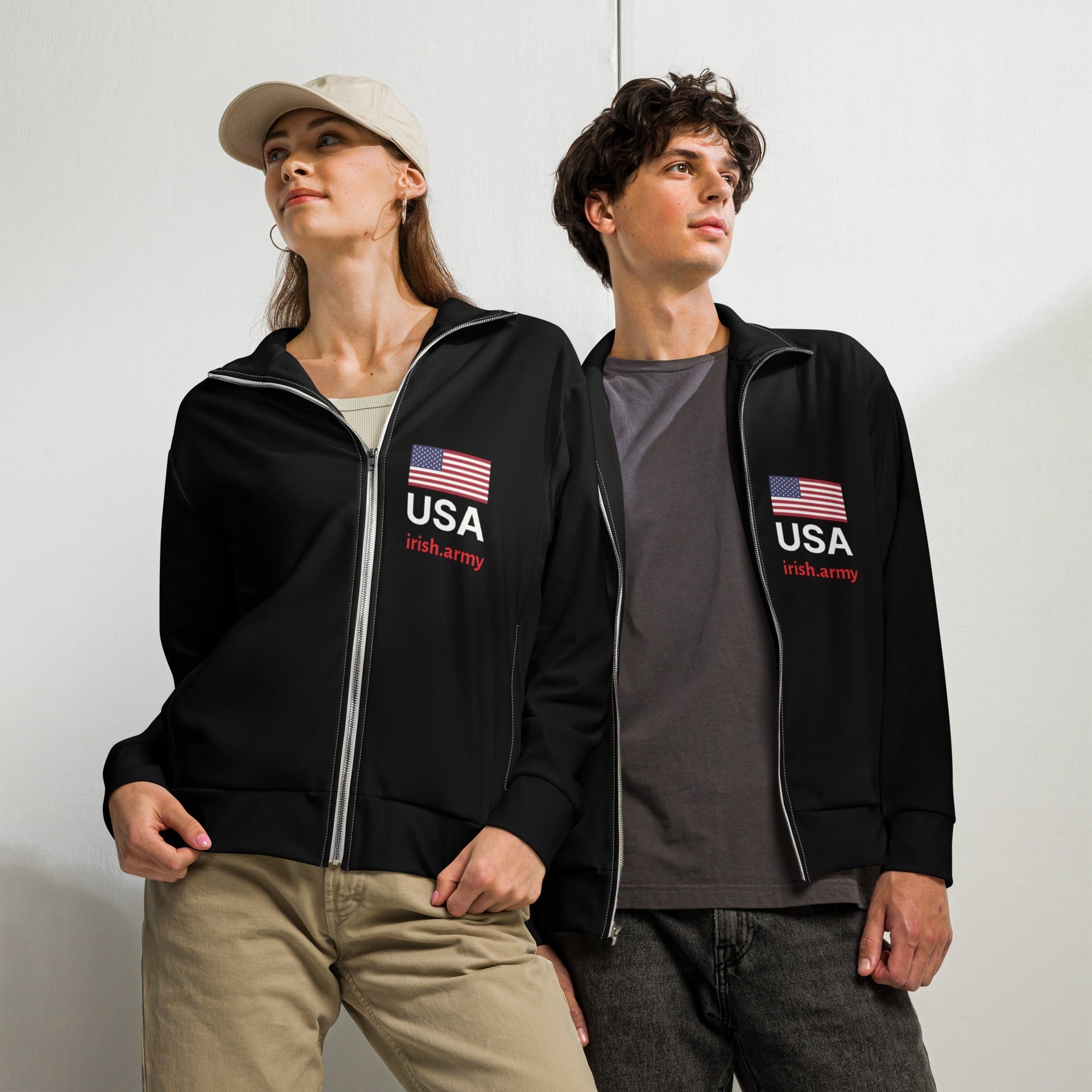 Track Jackets - Irish Army