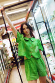 Leinen-Shorts Olivia - Jade