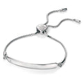 D For Diamond ID Toggle Armband mit Diamant