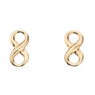 Elements Gold Infinity Symbol Earrings