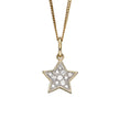 Elements Gold Star Pendant with Diamonds