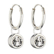 Beginnings Crystal Birthstone Hoop Earring Charms