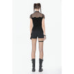 Dark in Love Punk Metal Utility Shorts