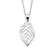 Beginnings Cut Out Leaf Pendant