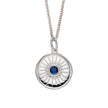 Beginnings Diamond Cut Disc Pendant