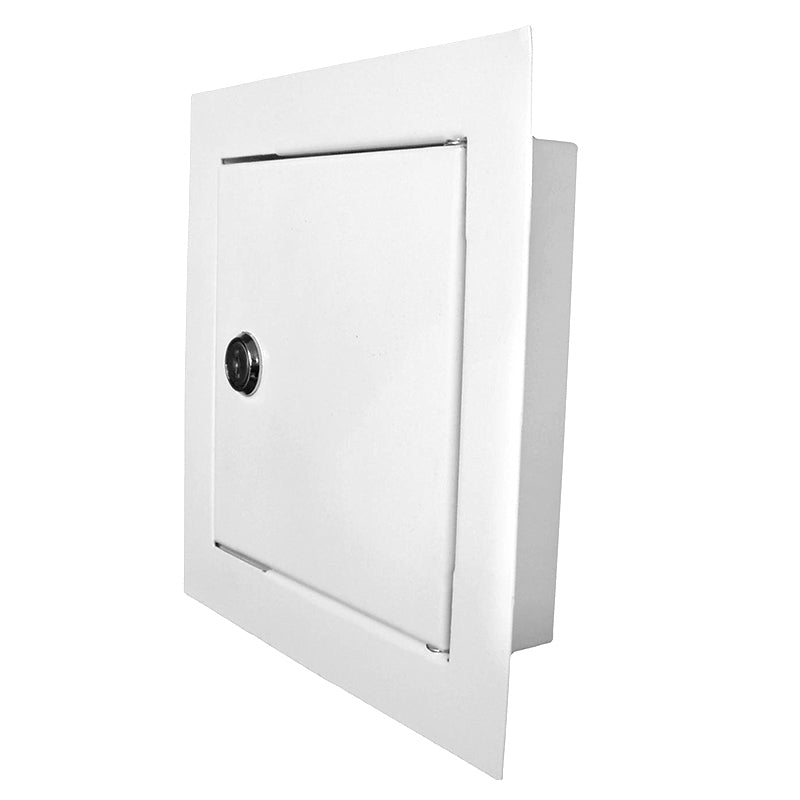 Access Panel Door Metal With Lock, White 500mm x 500mm