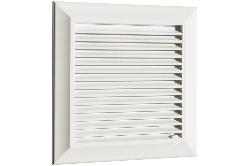 Louvre Vent White Duo Smart 135 fi 125mm With Fly Mesh