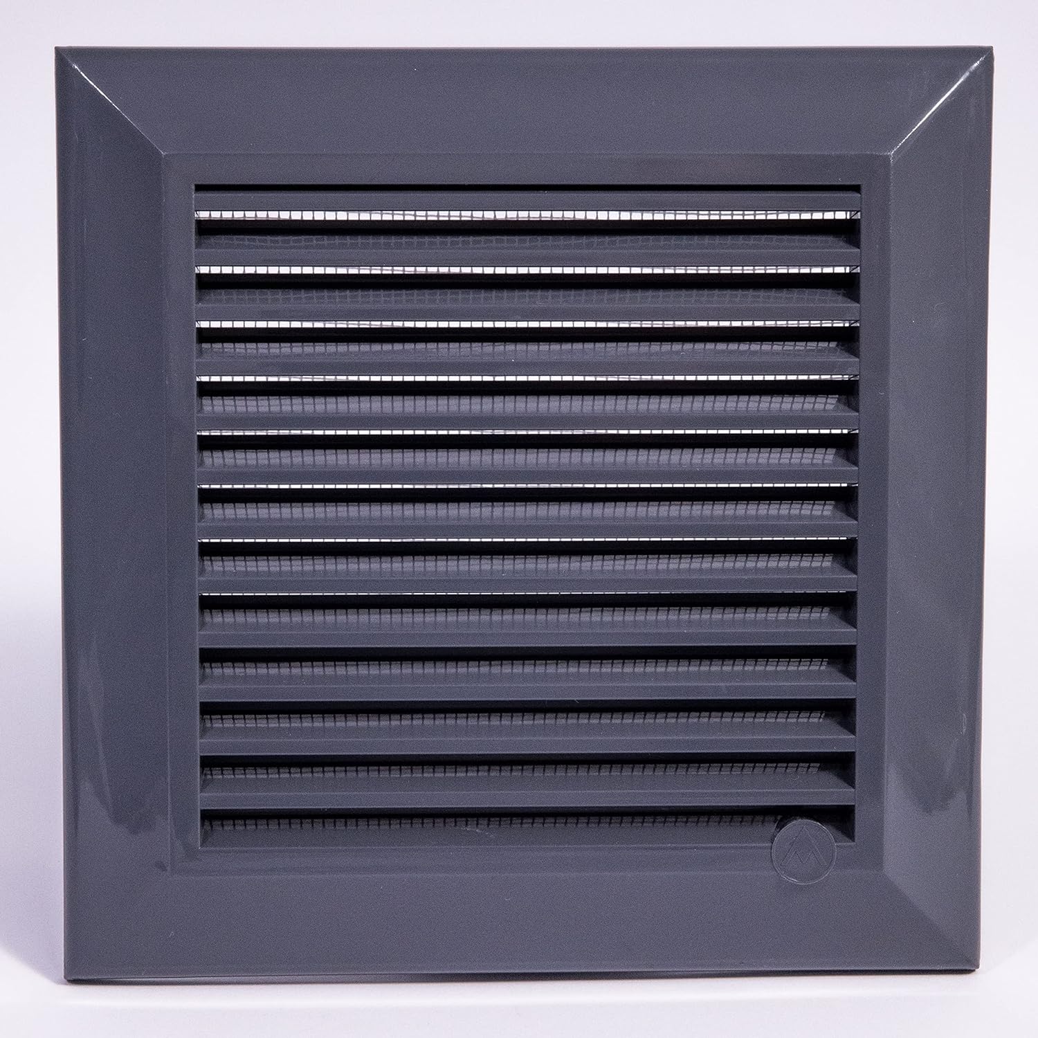 Louvre Vent Graphite Duo Smart 140/210 140mm X 210mm With Fly Mesh