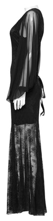 Punk Rave Calliope Goth Night Bat Dress