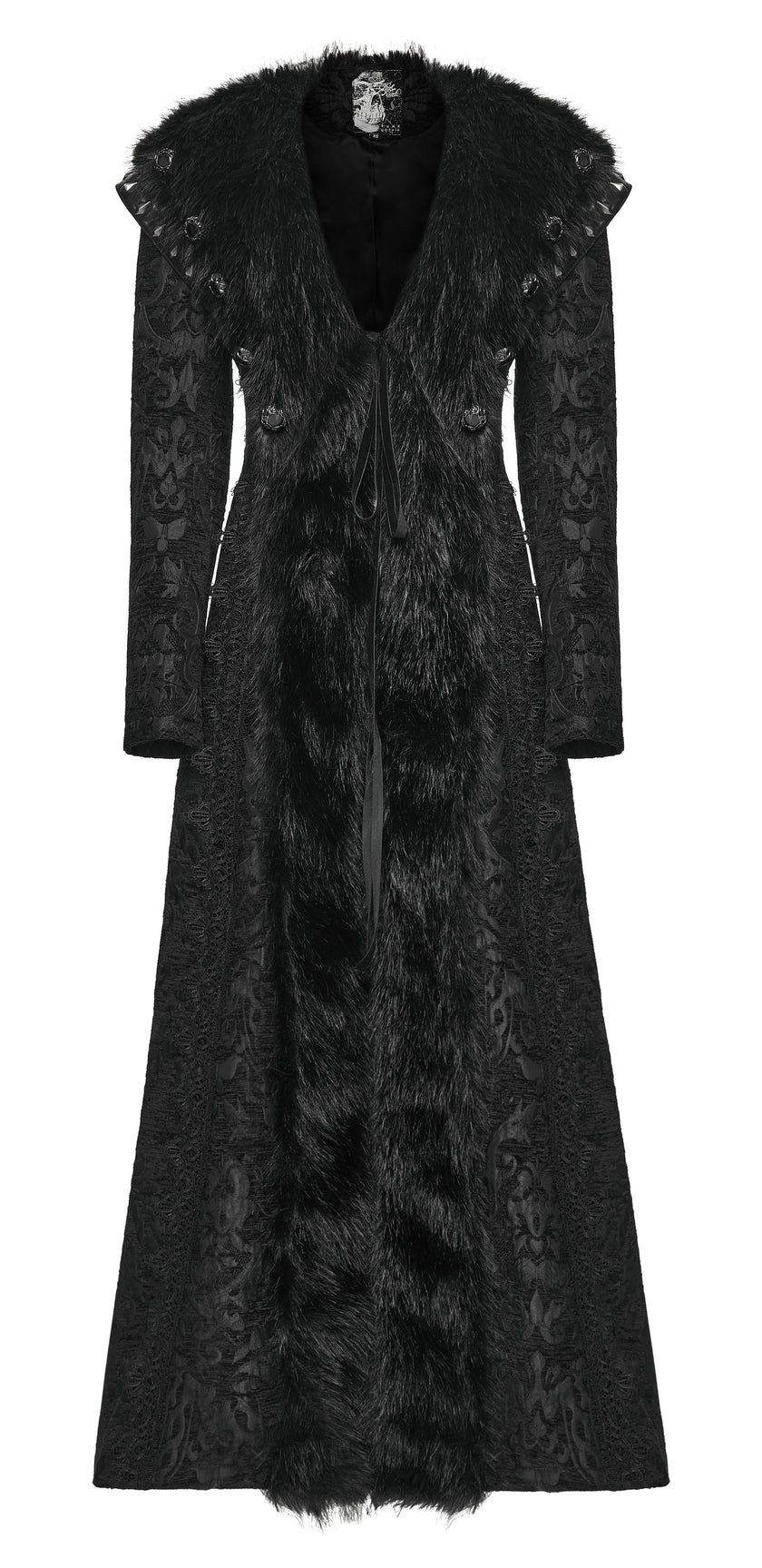 Punk Rave Goth Gorgeous Plush Coat