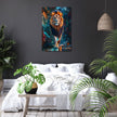 Regal Reflection Lion Canvas