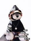 Double Hat Stitching Camouflage Pet Sweater