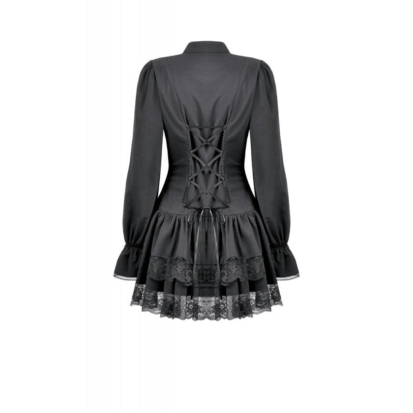 Dark in Love Desdemona Victorian Mini Dress