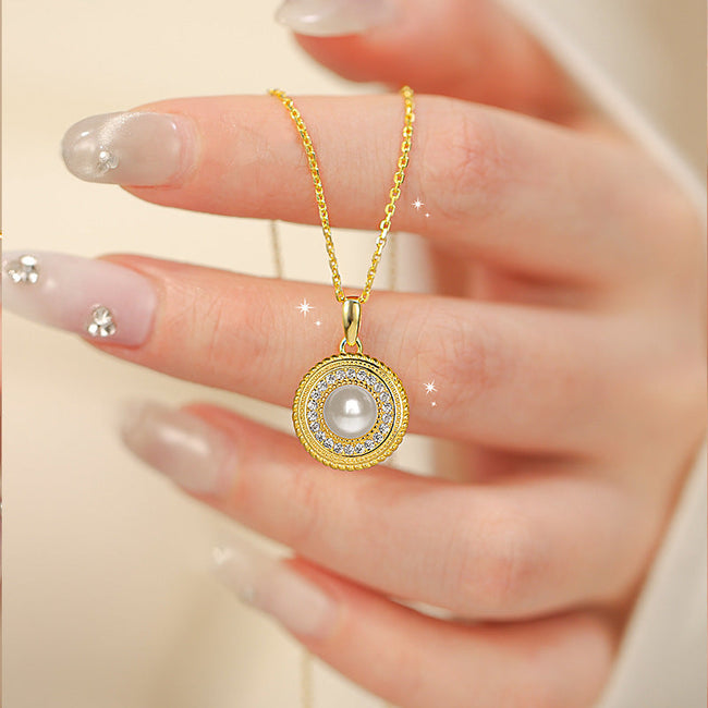 New Chinese Style Necklace With Exquisite Zircon Inlay