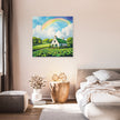Irish Cottage Canvas
