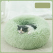 Plush Warm Dog Bed In Winter