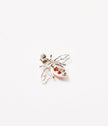 Amber Bee Brooch