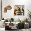 Casa Milà Waves Canvas