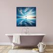 Lake Reflection Tranquility Canvas