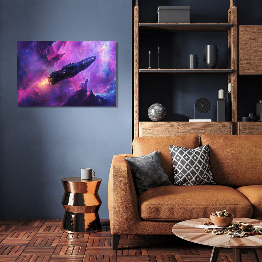 Escape Capsule Nebula Canvas