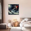 Stardust Christmas Night Canvas