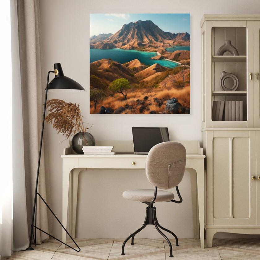 Komodo Island Wilderness Canvas