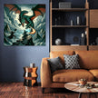 Dragon Battle Canvas