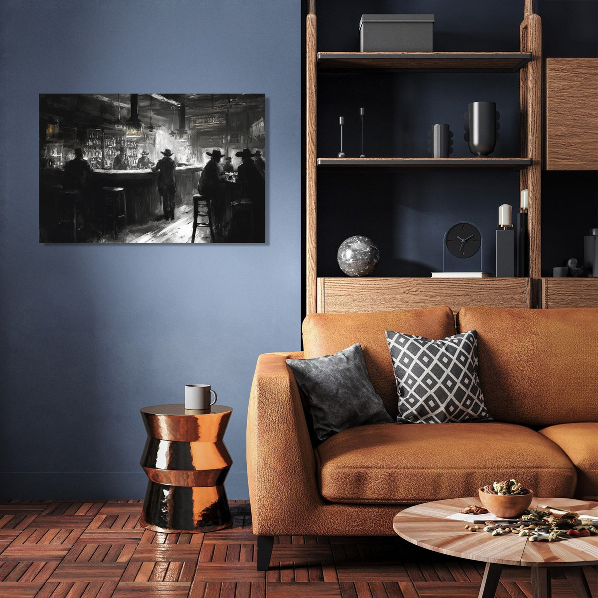 Western Saloon Canvas