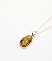 Green Tidal Pendant Necklace