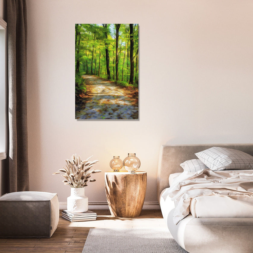 Spring Woodland Awakening Canvas