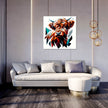 Cubist Highland Mosaic Canvas