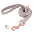 Pet Dog Collar Engraving Anti-Lost Traction Rope Supplies