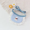 Cute Dog Smiling Bib Pet Bunny Saliva Towel