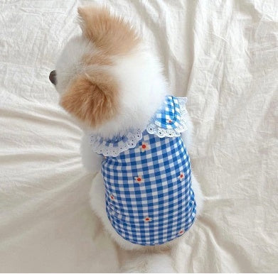 Ropa fina para perros, gatos y cachorros pequeños, para primavera y verano