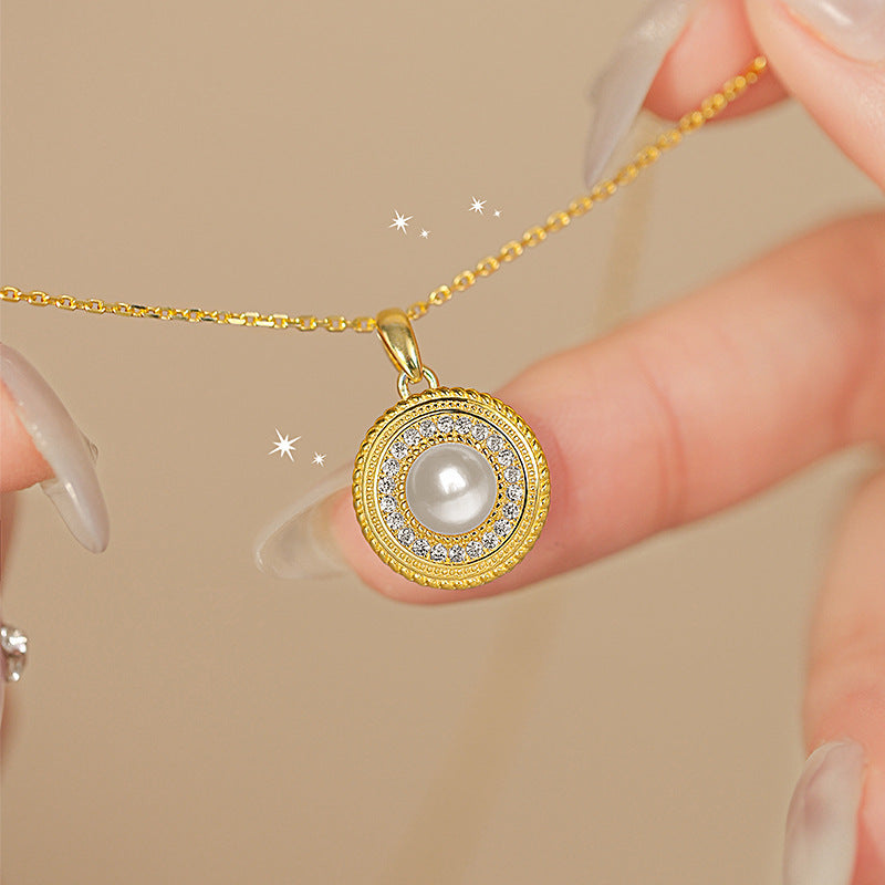 New Chinese Style Necklace With Exquisite Zircon Inlay