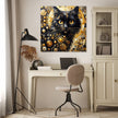 The Golden Cat Eyes Canvas