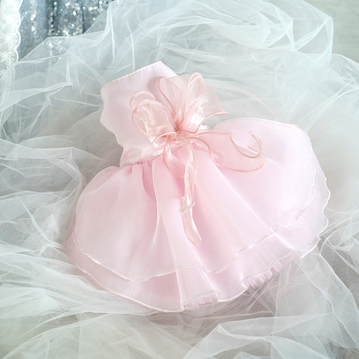 Wedding Dress Pet Skirt Gown