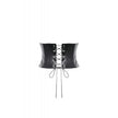 Dark in Love Elvira Faux Leather Layered Goth Waist Belt