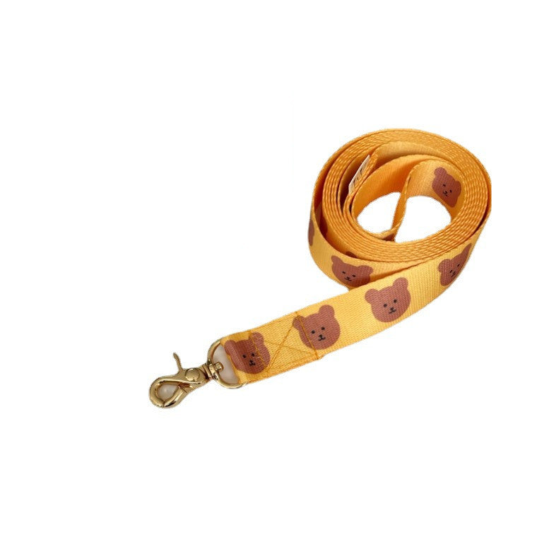 New Dog Pet Bear Cute Traction Soft And Durable Rope