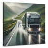 Highland Rain Drive Canvas