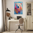 Polar Bear Symphony Canvas