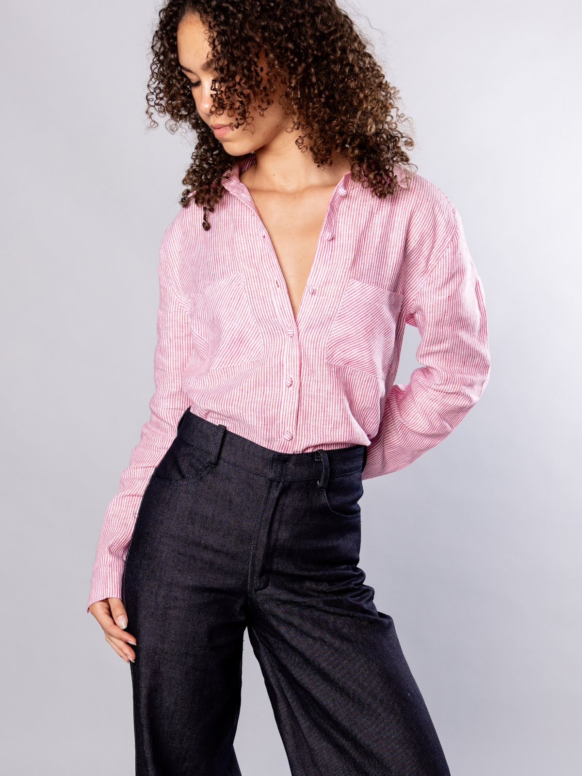Smart Denim Trouser Organic Cotton - Katharina | No More Nobody