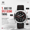 Classic Driver Chronograph, Black Strap
