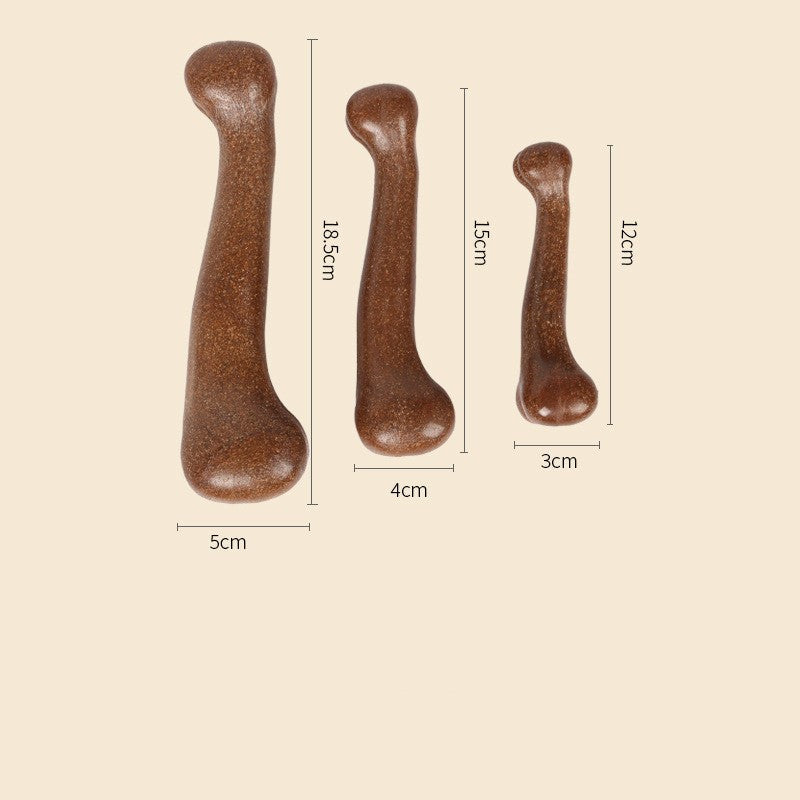 Pet molar toy simulation bone molar fixed tooth toy
