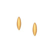 Ohrstecker aus Gelbgold mit Reiskorn-Motiv
