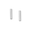 Ohrstecker Pillar aus Sterlingsilber, dezent