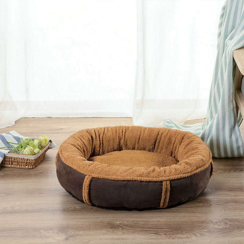 Removable and washable all-season universal oval pet nest