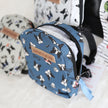 Bullfight print backpack pet backpack