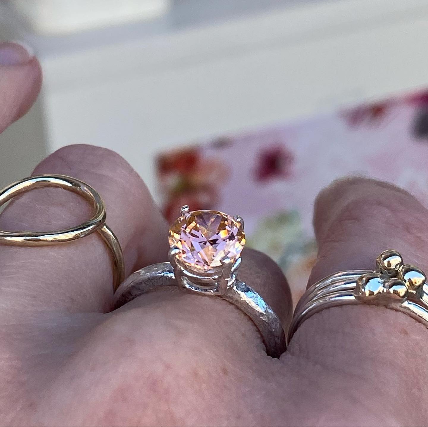 Maxi Pink Treasured Ring