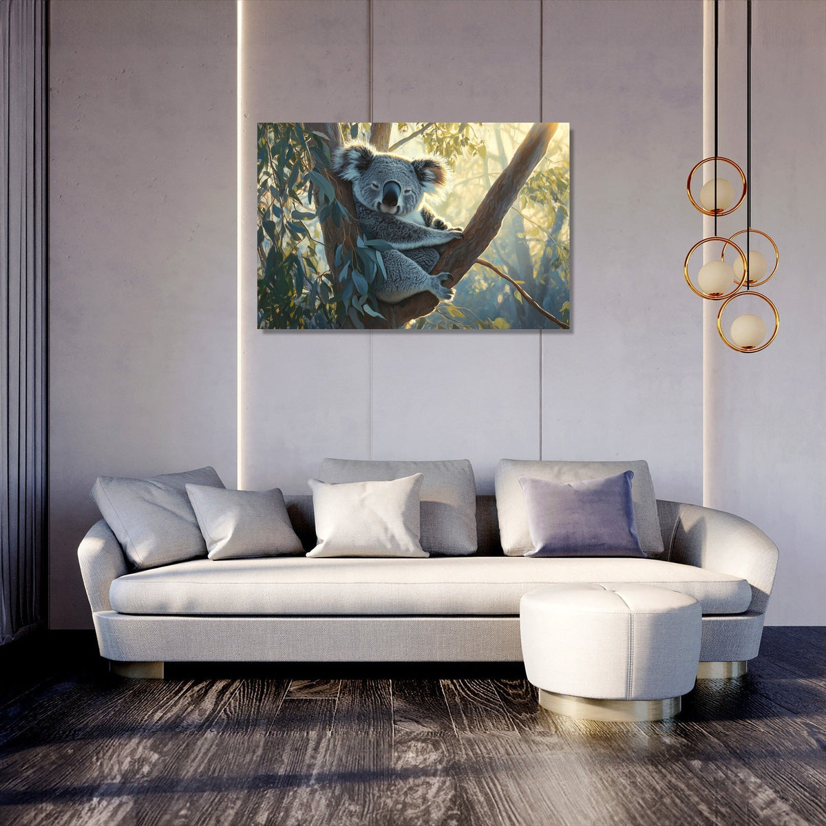 Koala Dawn Canvas